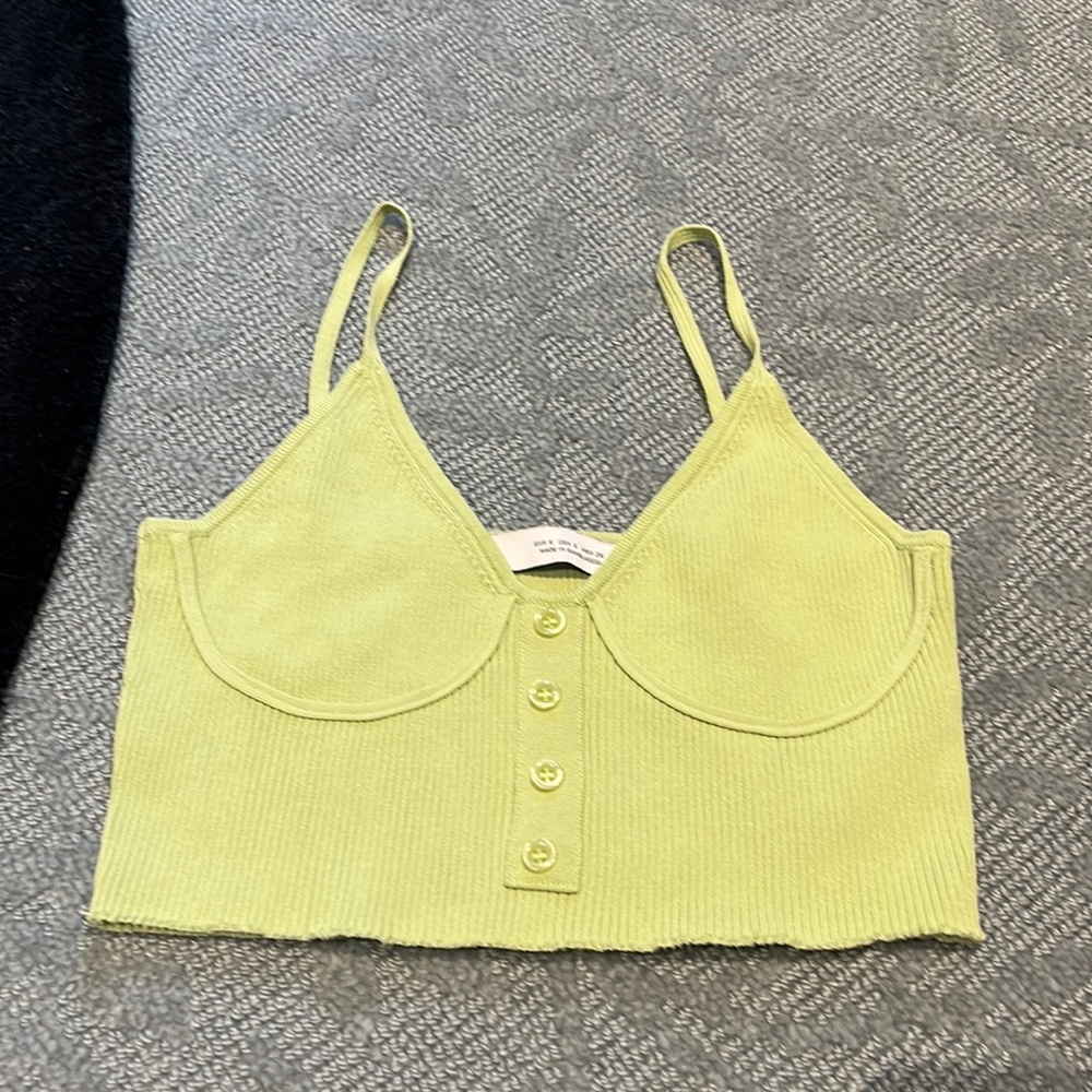 Bustier Crop Tank